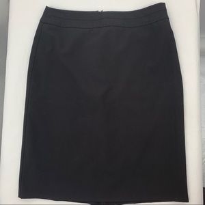 George Pencil Skirt Fully Lined Size 8 Black